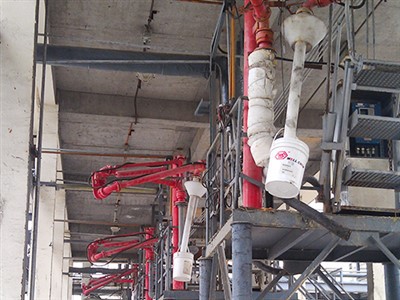 PTFE Top Loading Skid per líquid químic